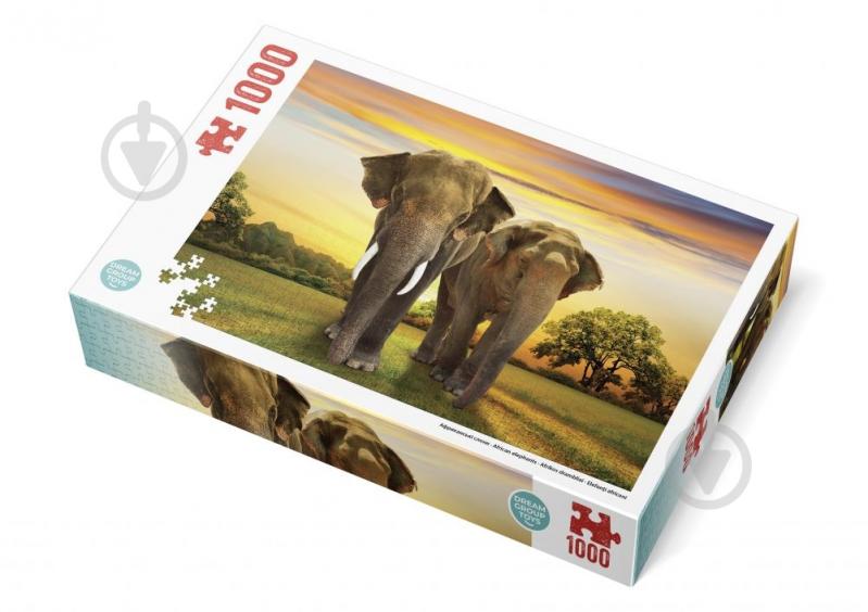 Пазл Африканские слоны 1000 элементов TRFL_SAF/2 - фото 9