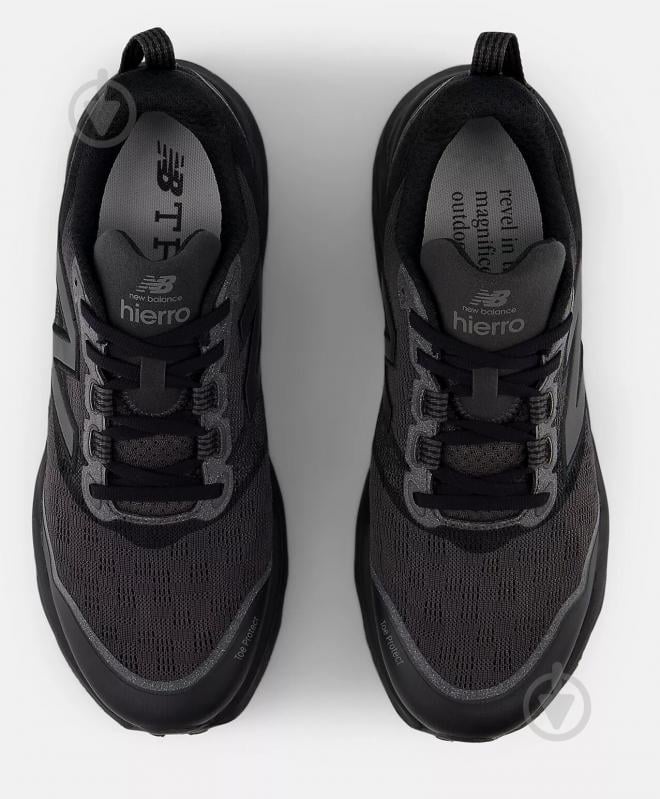 Кроссовки мужские New Balance Fresh Foam X Hierro v9 MTHIERZ9 р.42,5 черные - фото 5 Кроссовки мужские New Balance Fresh Foam X Hierro v9 MTHIERZ9 р.42,5 черные - фото 5