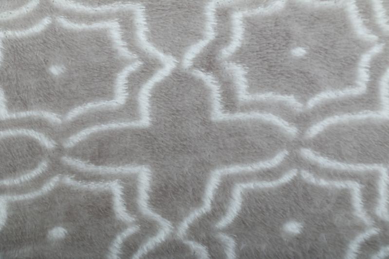 Плед Secret 200x220 см серый с рисунком La Nuit - фото 2