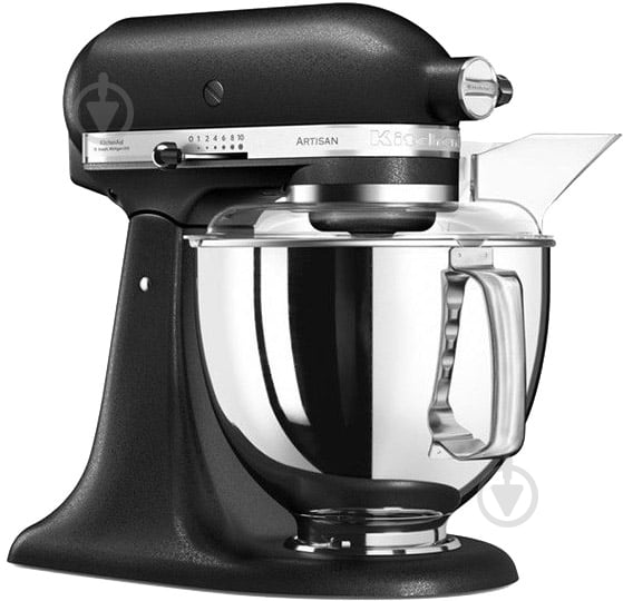 Миксер планетарный KitchenAid 5KSM175PSEBK Artisan 4,8 л чугун - фото 2