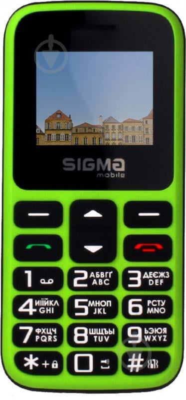 Мобільний телефон Sigma mobile Comfort 50 HIT2020 green - фото 2