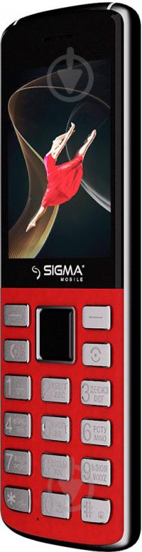 Мобильный телефон Sigma mobile X-style 24 Onyx red - фото 5