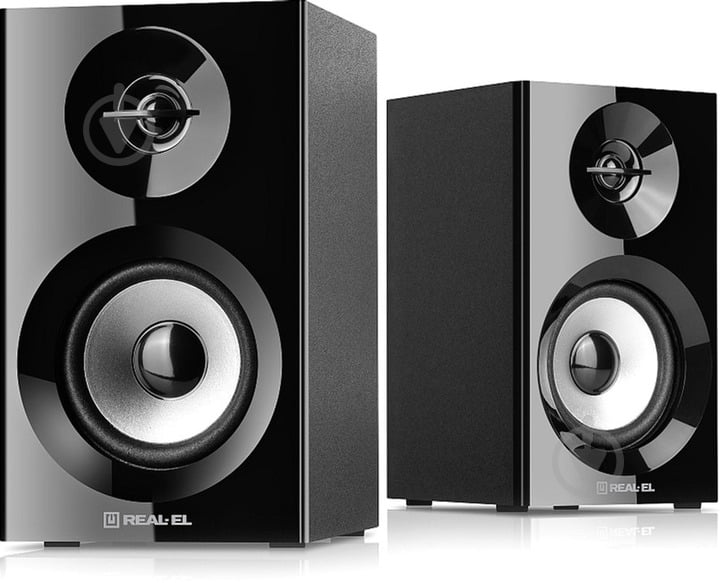 Акустична система Real-el S-228 2.0 black (EL121200014) - фото 2