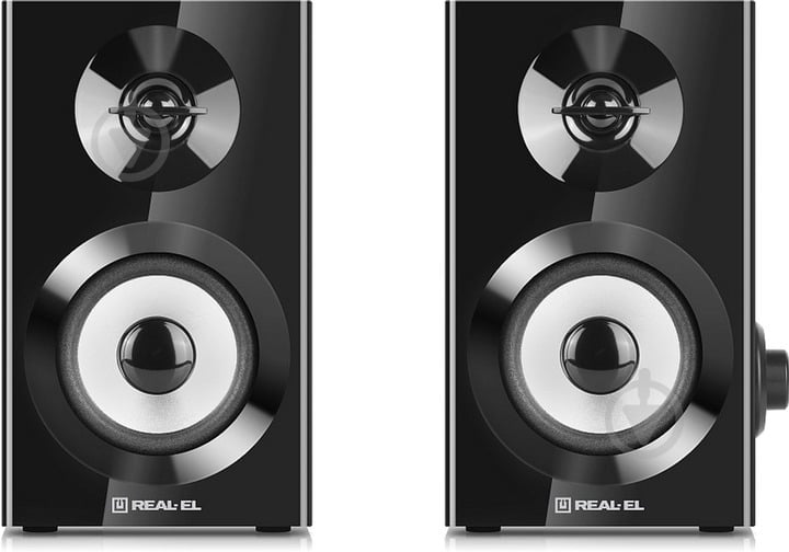Акустична система Real-el S-228 2.0 black (EL121200014) - фото 3