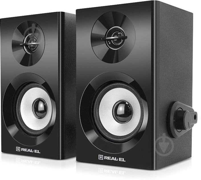 Акустична система Real-el S-228 2.0 black (EL121200014) - фото 7