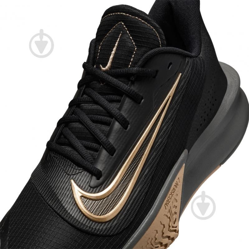 Кросівки чоловічі демісезонні Nike Precision 7 FN4322-006 р.43 чорні - фото 11