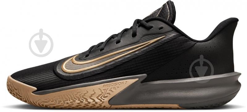 Кросівки чоловічі демісезонні Nike Precision 7 FN4322-006 р.43 чорні - фото 3