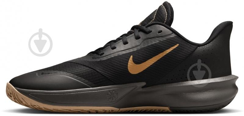 Кросівки чоловічі демісезонні Nike Precision 7 FN4322-006 р.43 чорні - фото 4