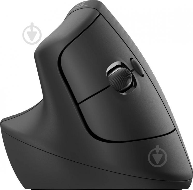Мышка беспроводная Logitech Lift Left Vertical Ergonomic graphite (910-006495) - фото 4