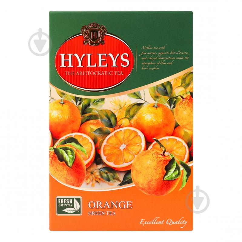 Чай зеленый Hyleys крупнолистовой "Апельсин" 100 г - фото 6 Чай зеленый Hyleys крупнолистовой "Апельсин" 100 г - фото 6