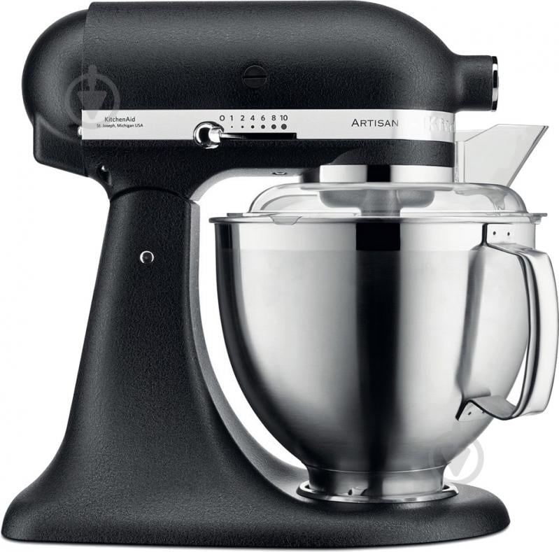 Міксер планетарний KitchenAid 5KSM185PSEBK Artisan 4,8 л чугун - фото 1