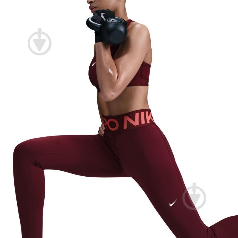 ᐉ Лосины Nike W NP SCULPT DF HR TIGHT FV7382-619 р.L бордовый