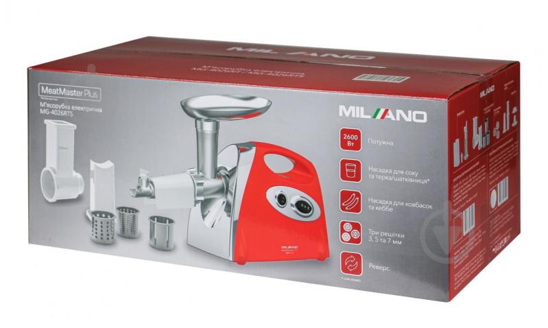 Мясорубка Milano MG-4026RTS - фото 10