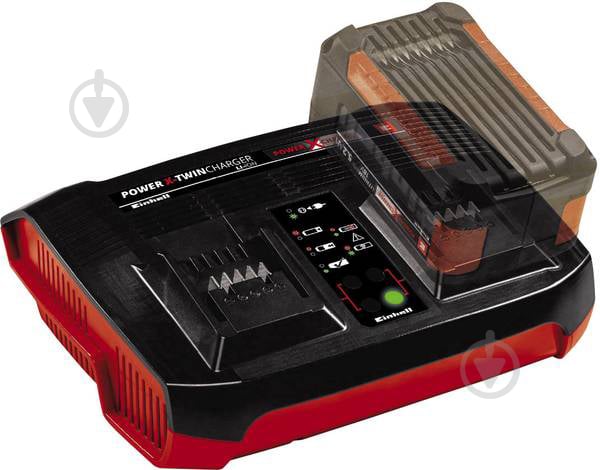 Зарядное устройство Einhell 18,0V для двух аккумуляторов PXC Power-X-Twincharger 3 A 4512069 - фото 4