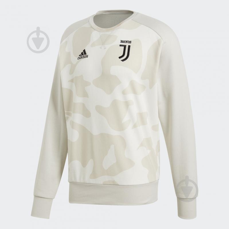 Джемпер Adidas JUVE SSP CR SWT DX9211 р. XS білий - фото 1