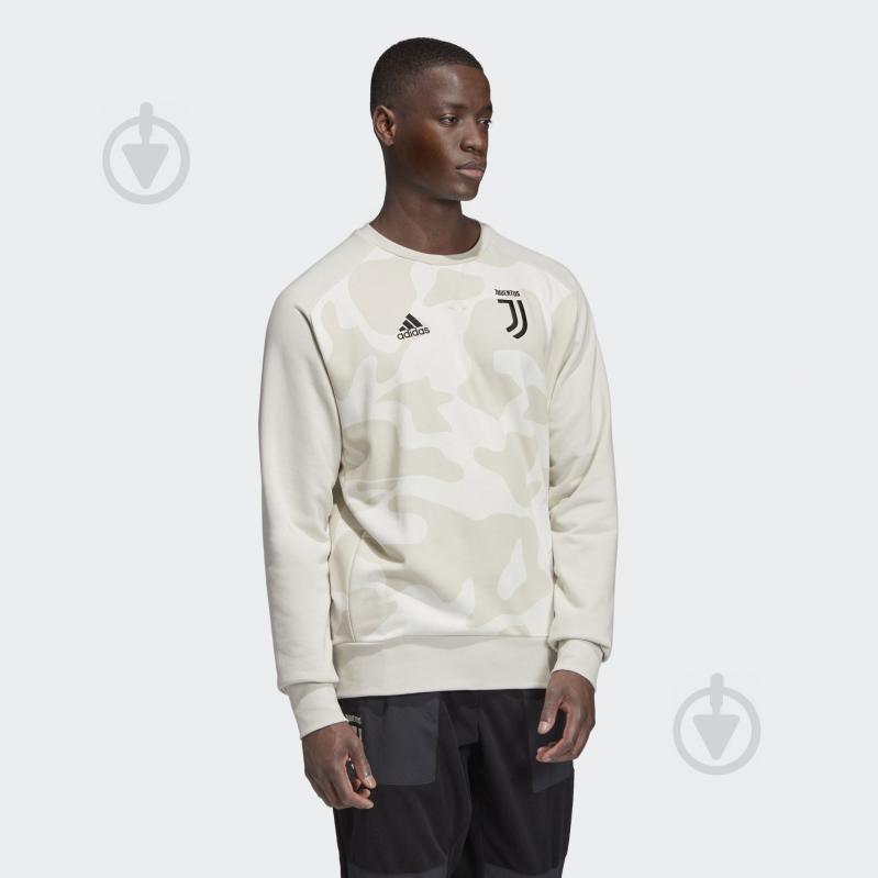 Джемпер Adidas JUVE SSP CR SWT DX9211 р. XS білий - фото 4