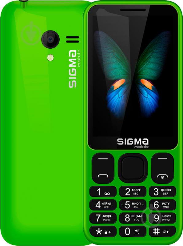 Мобильный телефон Sigma mobile X-Style 351 Lider green - фото 2