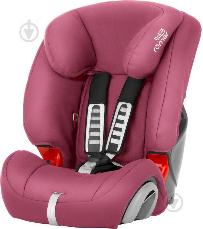 Автокресло Britax-Romer Evolva 123 розовый wine rose 2000030288 - фото 2