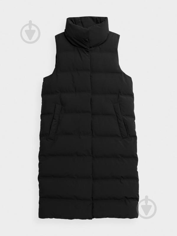 Жилет 4F DOWN JACKET F064 4FAW22TDJAF064-20S р.XL чорний - фото 1