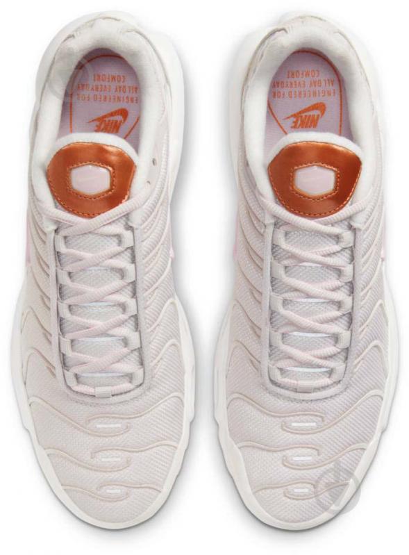 Кросівки жіночі демісезонні Nike AIR MAX PLUS DD6612-001 р.39 бежеві - фото 6