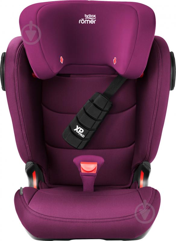 Автокресло Britax-Romer KIDFIX III S бордовый burgundy red 2000032378 - фото 3