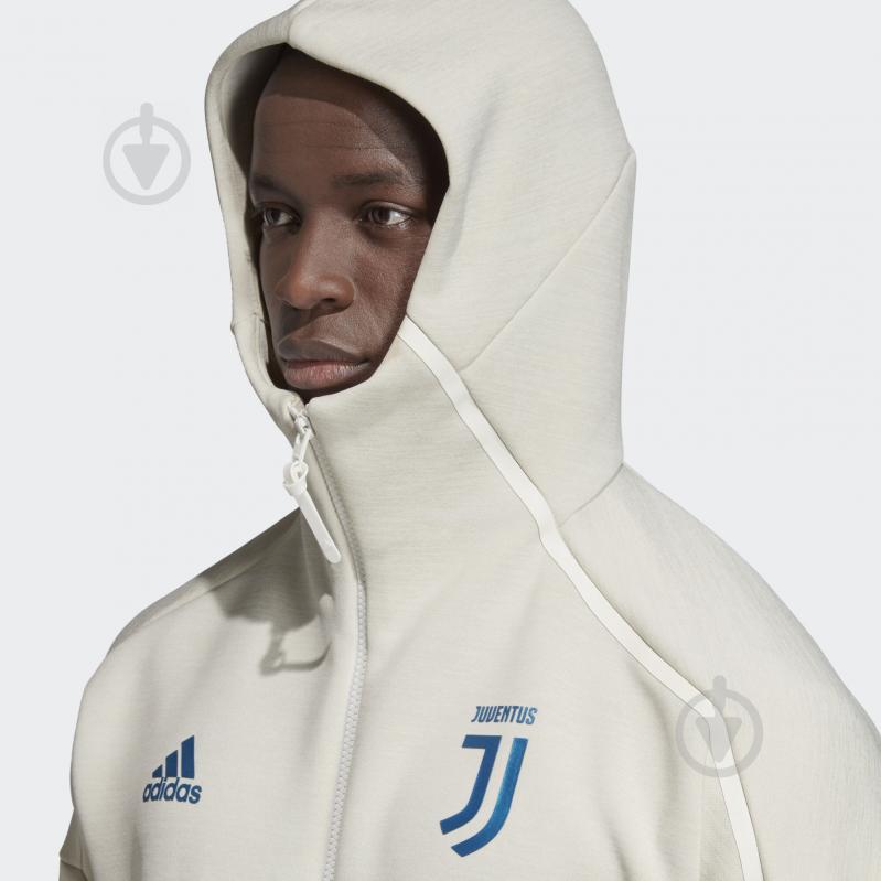 Джемпер Adidas JUVE ZNE HD 3.0 DX9213 р. S білий - фото 8