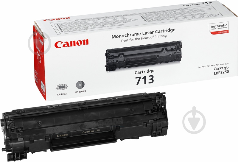 Картридж Canon  713 Black 1871B002 черный 1871B002 - фото 1