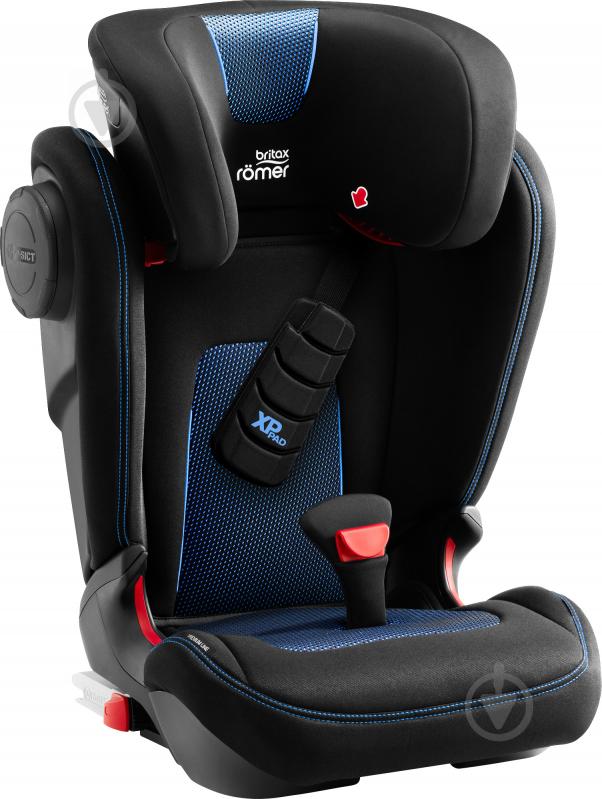 Автокресло Britax-Romer KIDFIX III S черный с синим cool flow – blue 2000033071 - фото 6