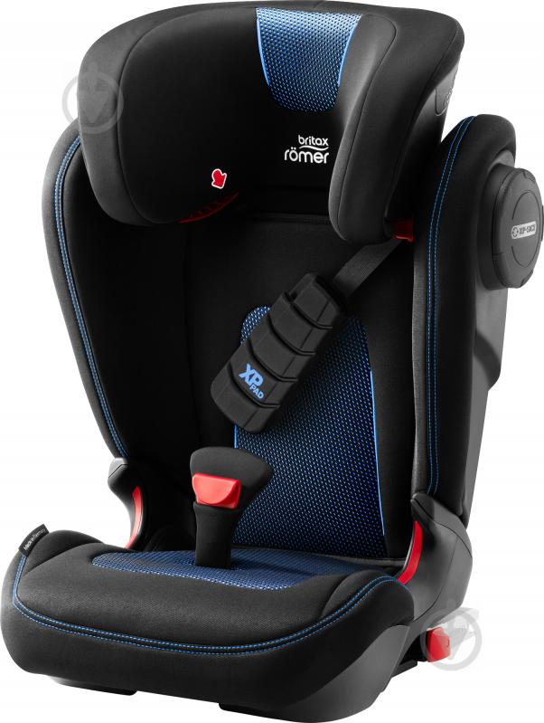 Автокресло Britax-Romer KIDFIX III S черный с синим cool flow – blue 2000033071 - фото 4