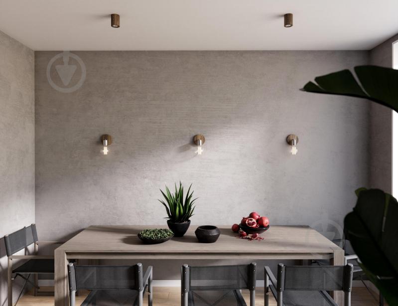 ВИТРИНА! Светильник точечный Iterna Ceiling LW009 цилиндр 30 Вт GU5.3 дерево - фото 5