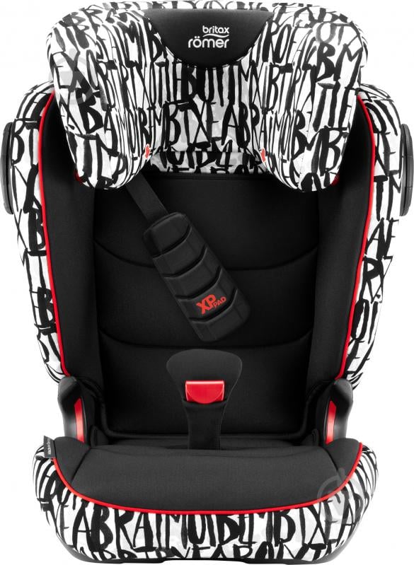 Автокрісло Britax-Romer KIDFIX III S чорний із білим letter design 2000032390 - фото 2