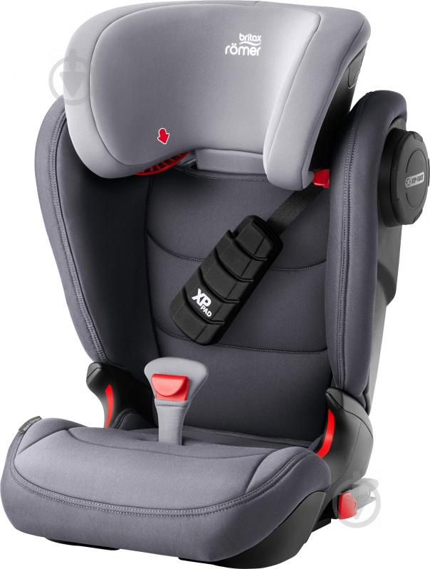 Автокресло Britax-Romer KIDFIX III S серый strom grey 2000032375 - фото 4