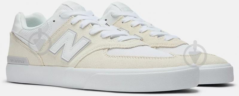 Кросівки чоловічі демісезонні New Balance 574 Numeric NM574VOW р.43 білі - фото 3