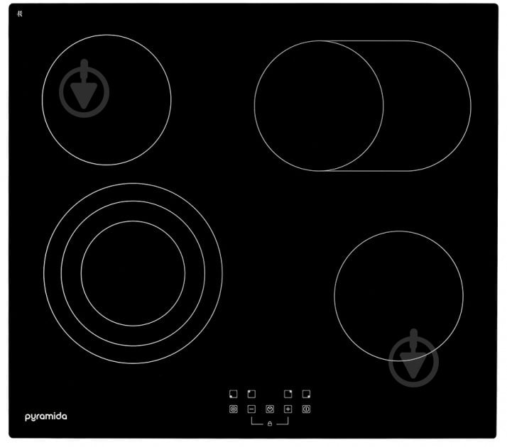 Варочная поверхность электрическая Pyramida CFEA 643 B - фото 1
