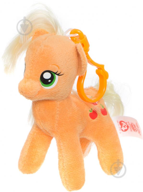 Мягкая игрушка TY My Little Pony Applejack 15 см оранжевый 41101 - фото 1