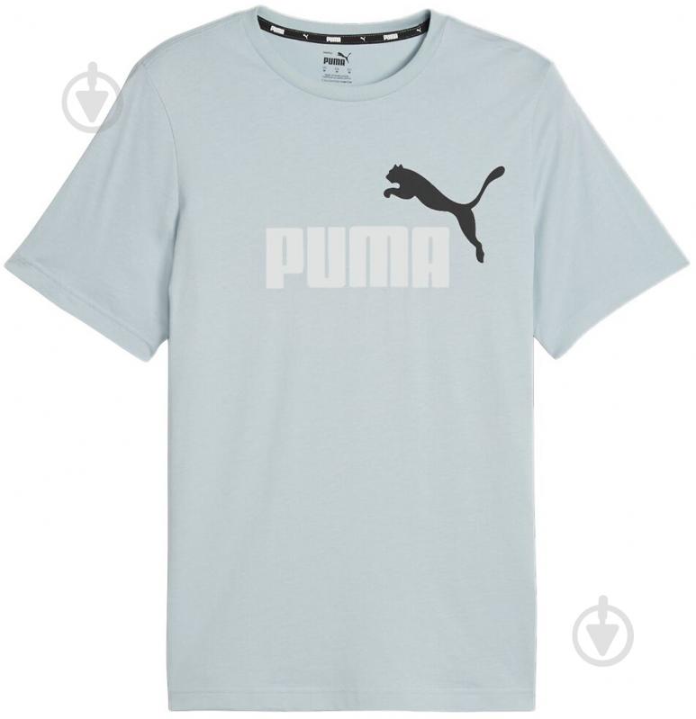 Футболка Puma Essentials+ 58675926 р.M голубой - фото 1