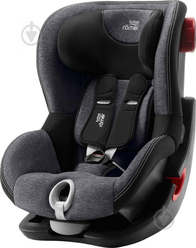 Автокрісло Britax-Romer KING II BLACK SERIES чорний із сірим graphite marble 2000032126 - фото 2