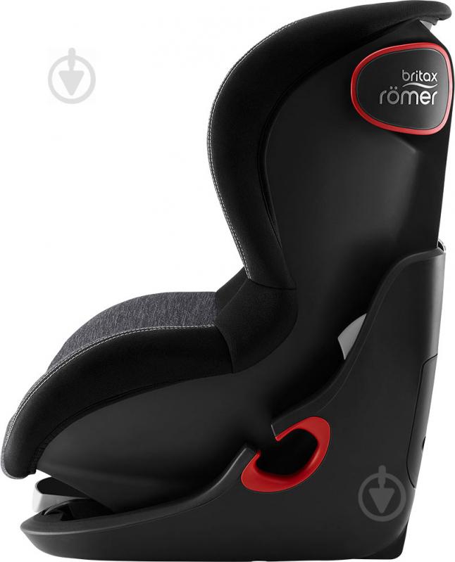 Автокрісло Britax-Romer KING II BLACK SERIES чорний із сірим graphite marble 2000032126 - фото 4