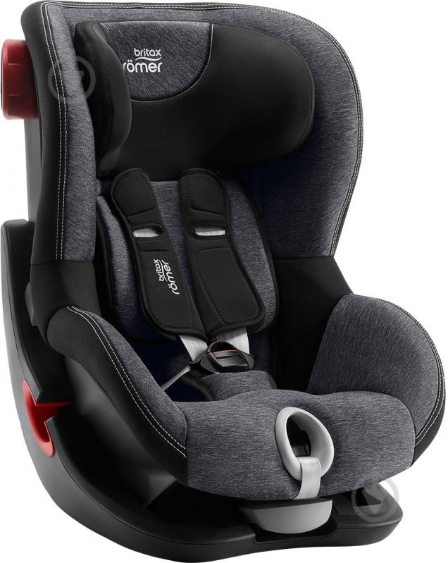 Автокрісло Britax-Romer KING II BLACK SERIES чорний із сірим graphite marble 2000032126 - фото 3