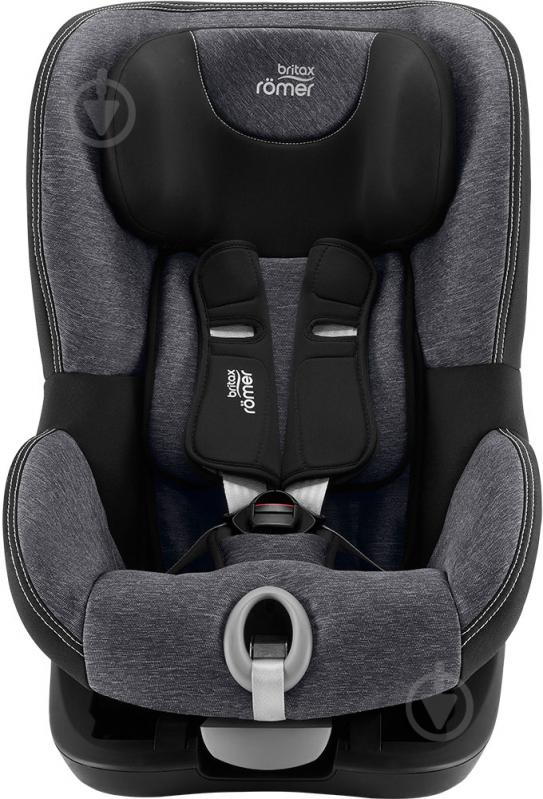 Автокрісло Britax-Romer KING II BLACK SERIES чорний із сірим graphite marble 2000032126 - фото 1