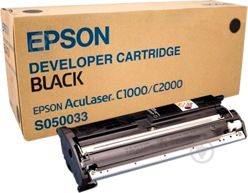 Картридж Epson AcuLaser C1000/C2000 C13S050033 black - фото 1