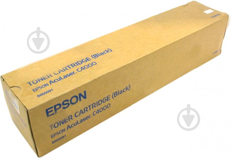 Картридж Epson AcuLaser C4000 C13S050091 black - фото 1