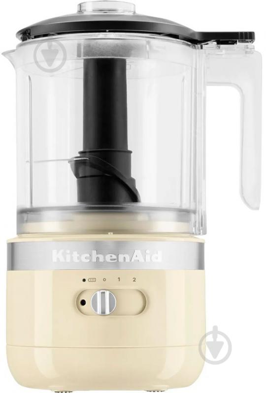 Кухонный комбайн KitchenAid 5KFCB519EAC кремовый беспроводной - фото 1