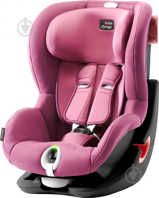 Автокресло Britax-Romer King II LS BLACK SERIES розовый wine rose 2000027844 - фото 2