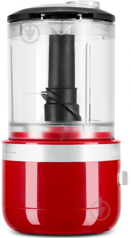 Кухонный комбайн KitchenAid 5KFCB519EER красный беспроводной - фото 2