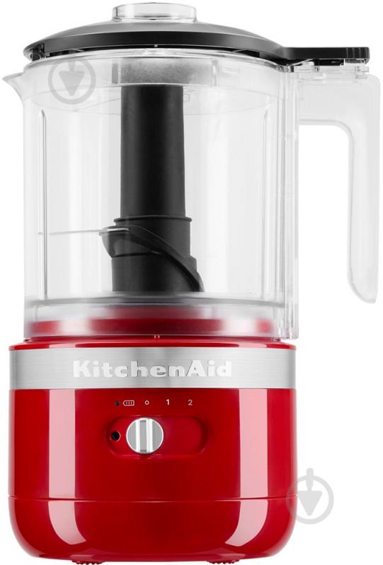 Кухонный комбайн KitchenAid 5KFCB519EER красный беспроводной - фото 1