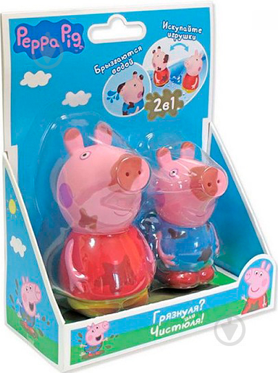 Набор для игр в воде Peppa Pig Чистюля или грязнуля 30219 - фото 2