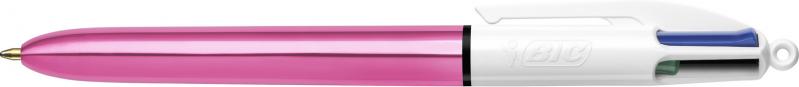 Ручка кулькова BIC 4 Colours Shine Pink - фото 2