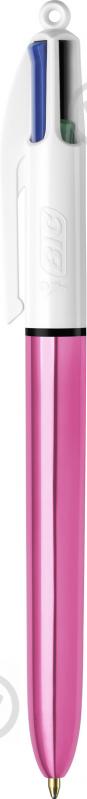 Ручка кулькова BIC 4 Colours Shine Pink - фото 3