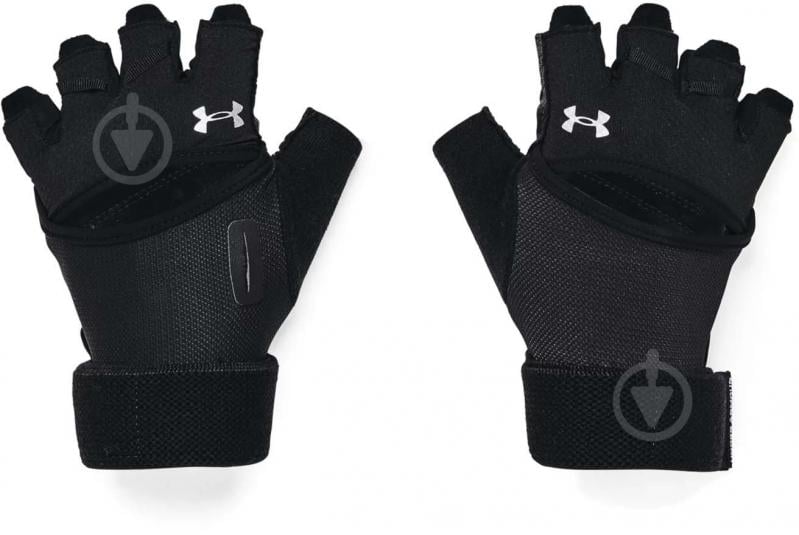 Рукавички для фітнесу Under Armour W'S WEIGHTLIFTING GLOVES 1369831-001 р. S чорний - фото 2